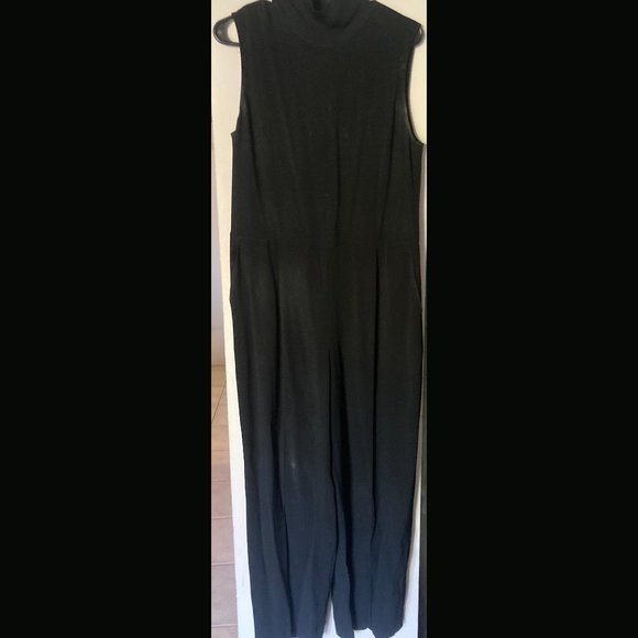Club Monaco Black Turtleneck Jumpsuit - Picture 3 of 3